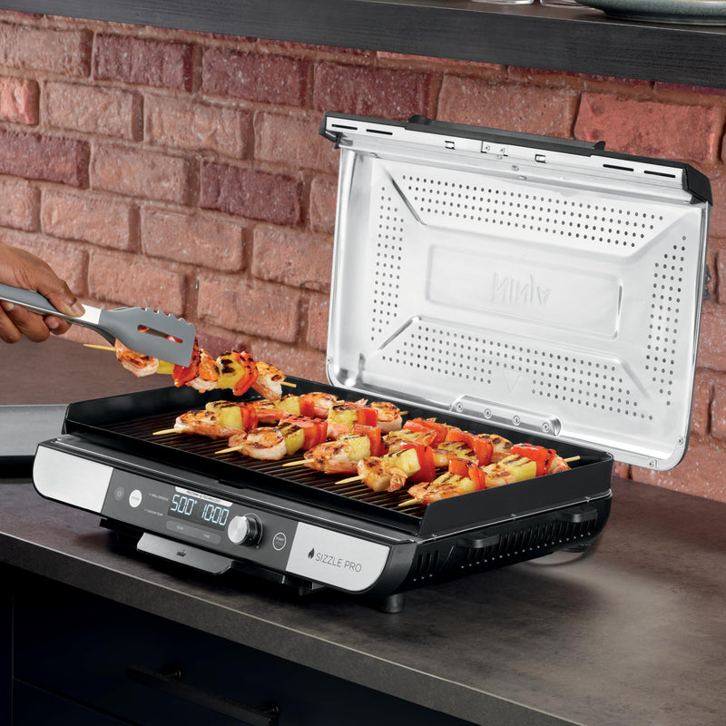 Ninja Sizzle Pro XL Indoor Griddle & Grill GX101C, 20 in.