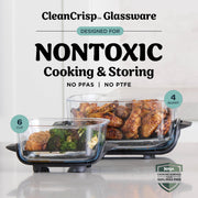 Ninja – Crispi FN101CGY Portable Glass Air Fryer – Cyberspace – product image 4