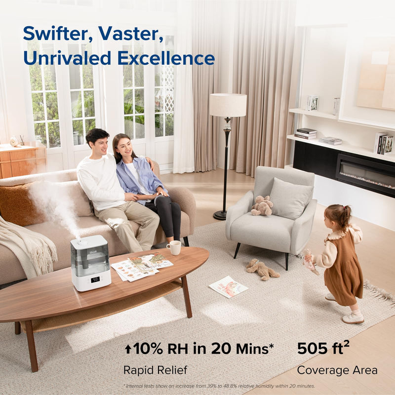 Levoit Classic 300S Smart Humidifier, 6 L, Grey