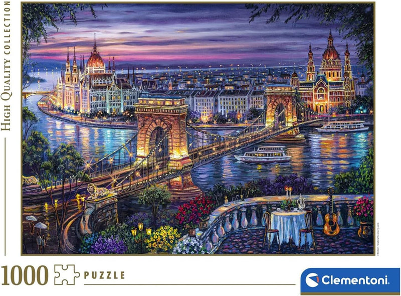 Clementoni - PZ1000: LIGHTS OF THE DANUBE