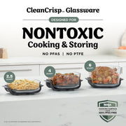 Ninja – Crispi Pro AS101CDG Glass Air Fryer – Ash Grey – product image 6