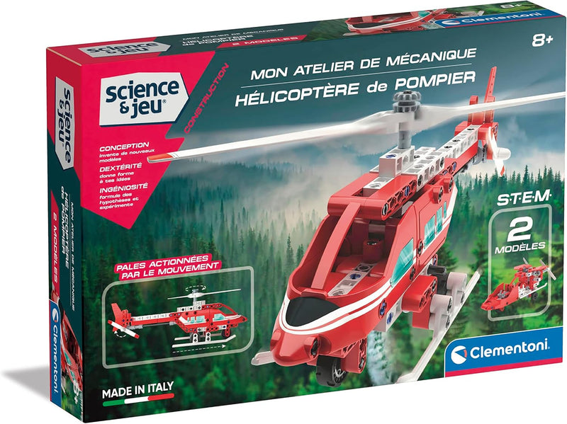Clementoni - Mon Atelier De Mecanique - Helicoptere De Pompier (FR)