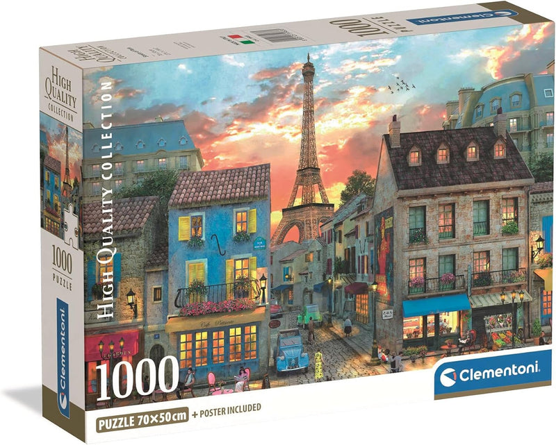Clementoni - PZ1000: STREETS OF PARIS
