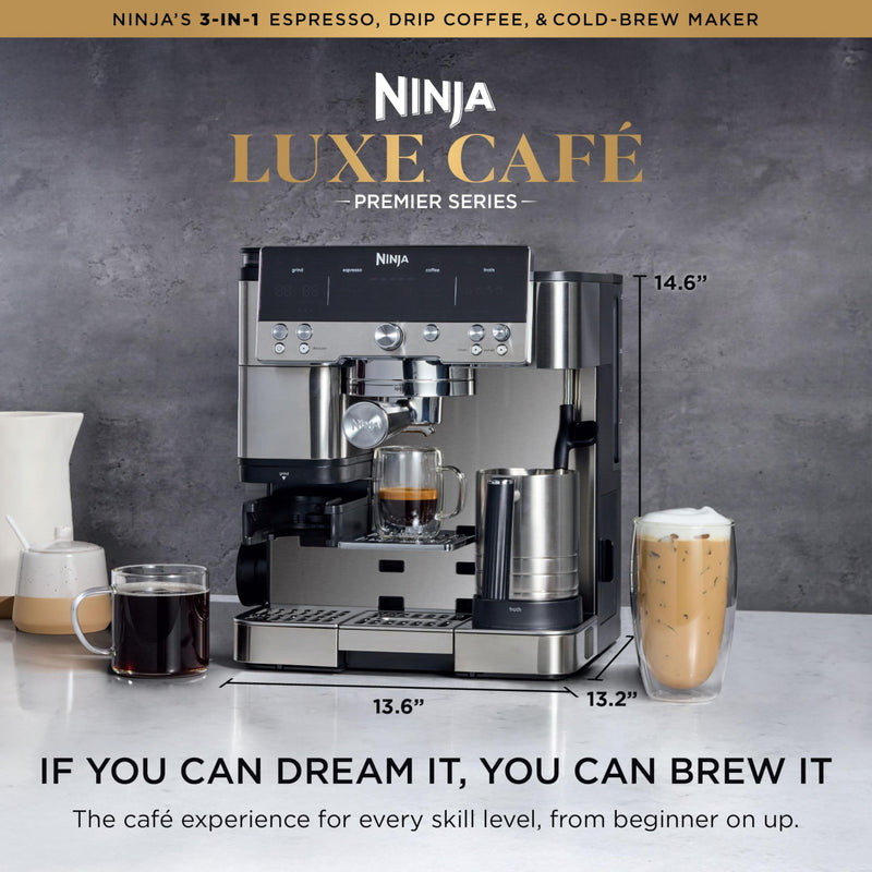 Ninja Luxe Café Premier Espresso Machine ES601C