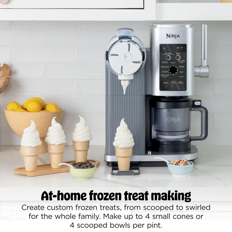 Ninja CREAMi Swirl Ice Cream & Soft Serve Maker NC701C