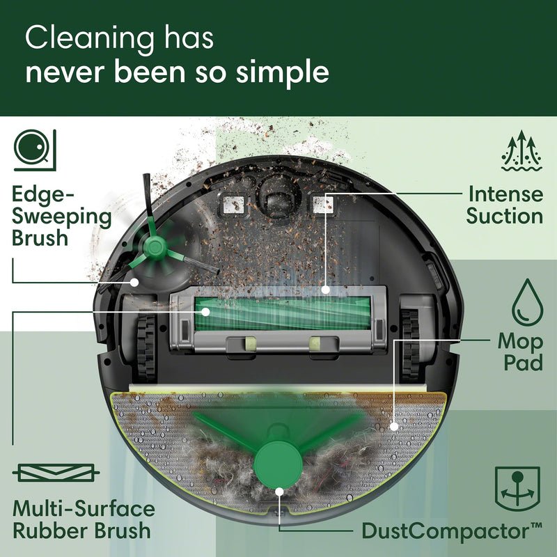 iRobot Roomba 205 DustCompactor L124020 Robot Vacuum & Mop