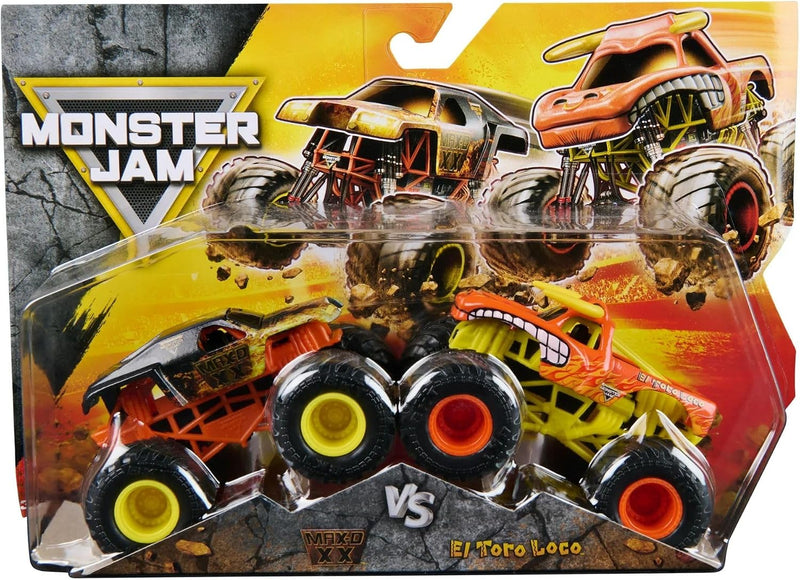 Monster Jam - Official 1:64 Scale Diecast Truck 2-Pack Series 33