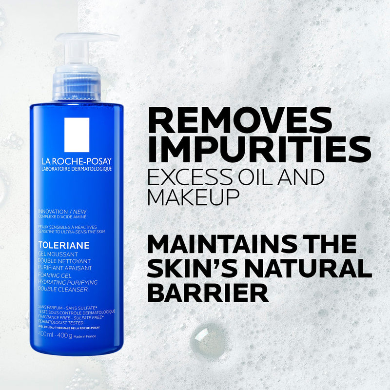 La Roche-Posay - Toleriane Hydrating Foaming Cleanser - 400 mL