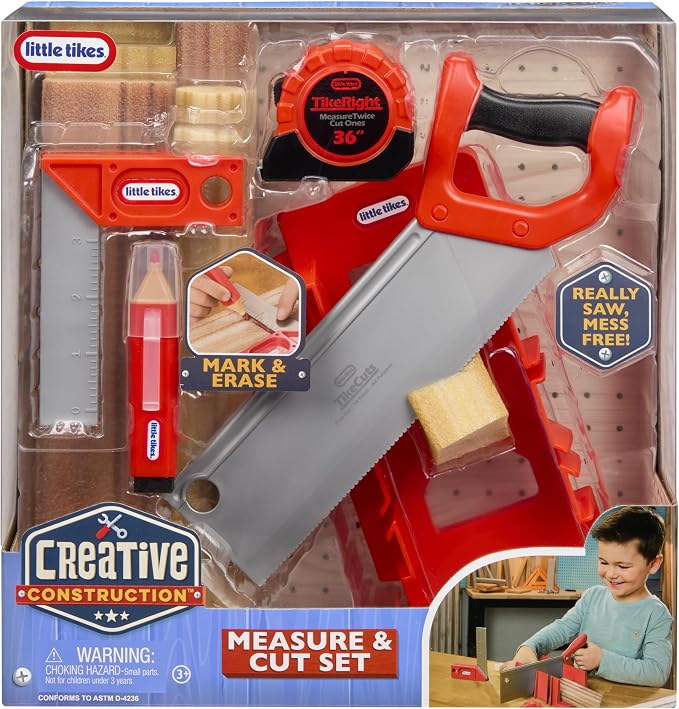 Little Tikes - CREATIVE CONSTRUCTION - MEASURE & CUT SET