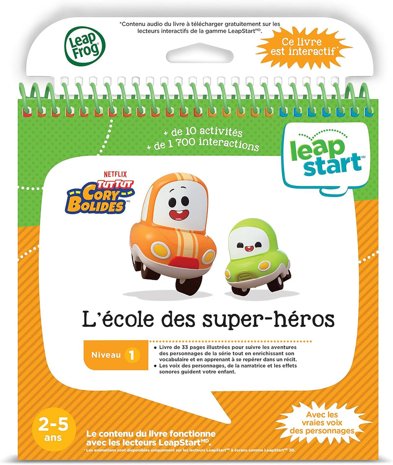 LeapFrog - LeapStart Preschool (Level 1) - TUT TUT Cory Bolides Cory Bolides Superhero School Activity Book (French Version)