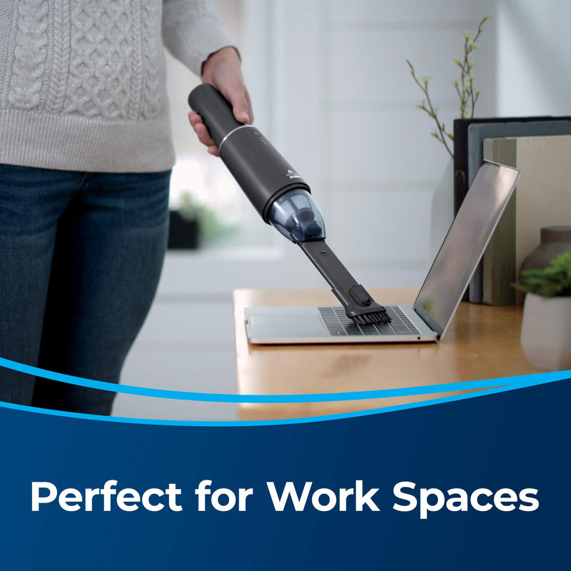BISSELL AeroSlim 2986D Cordless Handheld Vacuum, Titanium