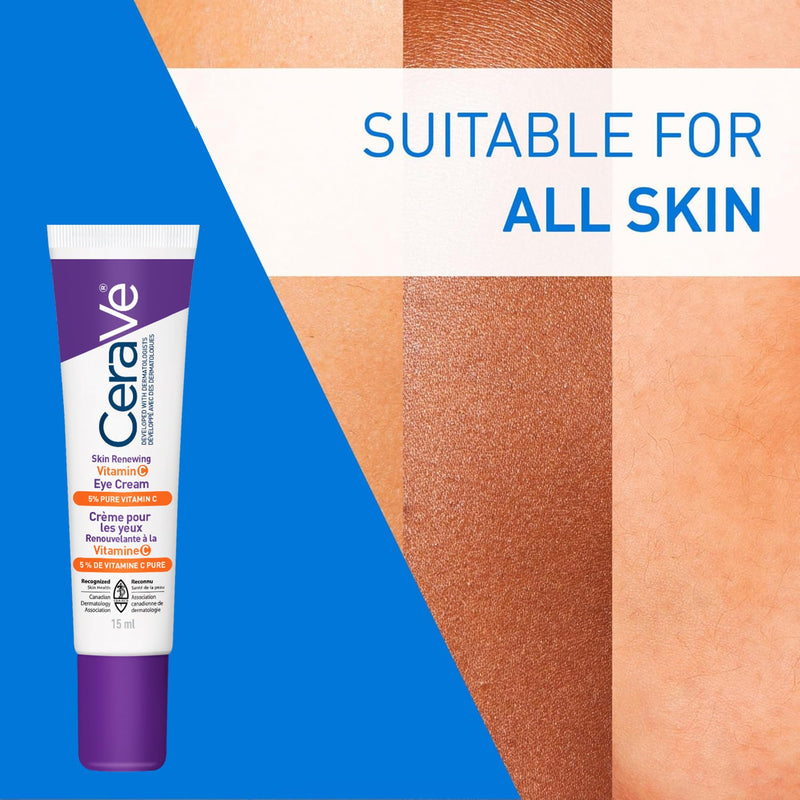 CeraVe - Skin Renewing Vitamin C Eye Cream - 15 mL