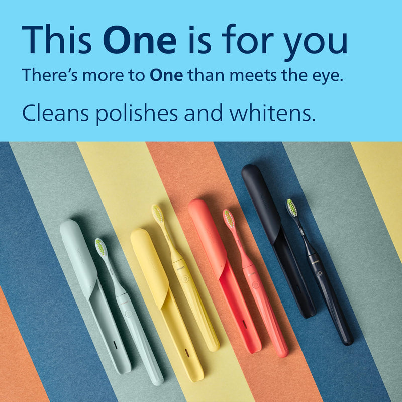 Philips One by Sonicare Battery Toothbrush HY1100/03, Mint