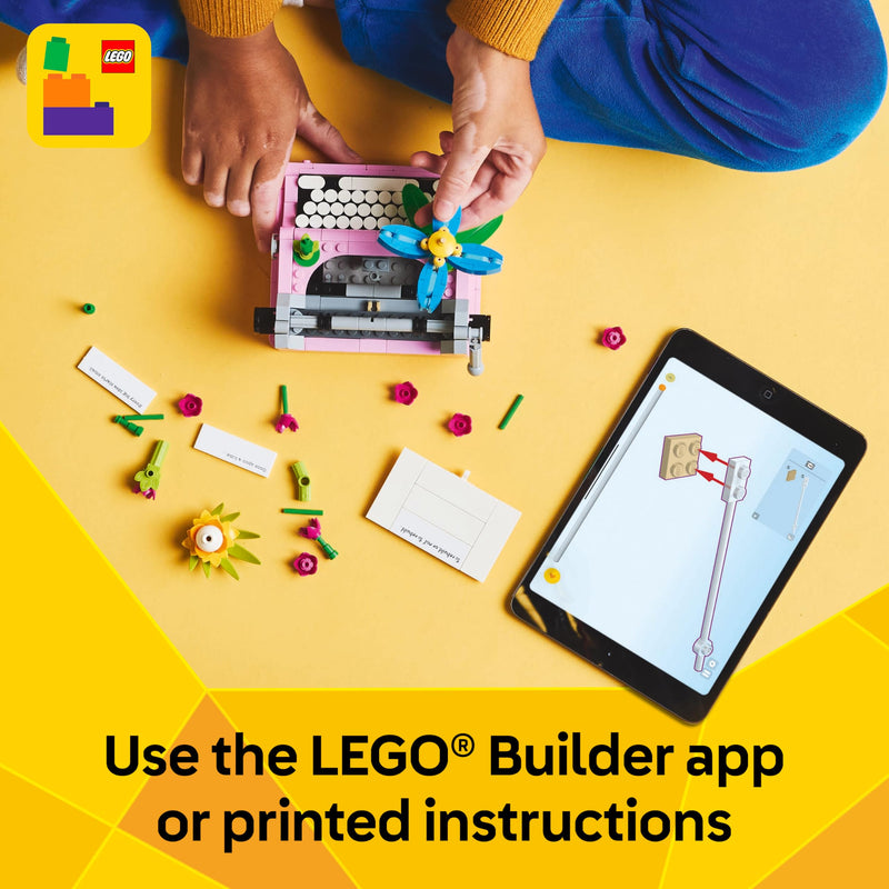 LEGO Creator 3 in 1 Typewriter with Flowers 31169