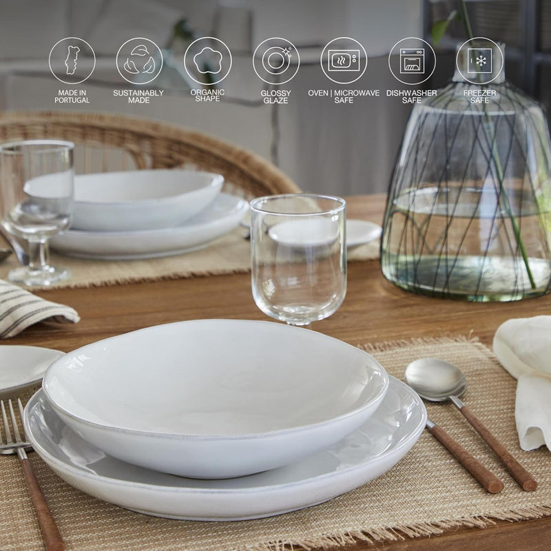 Costa Nova - Livia White Oval Platter