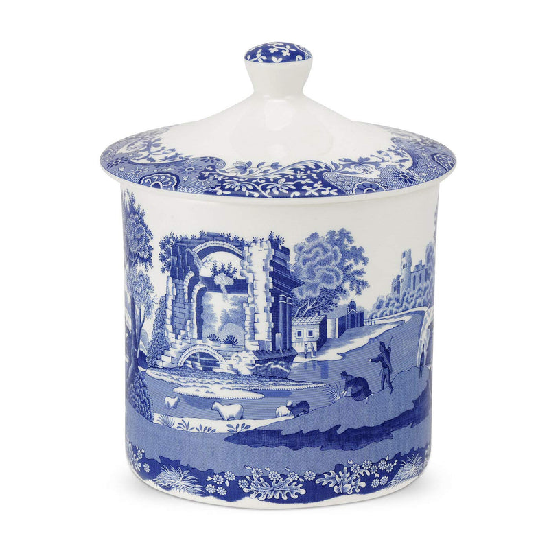 Spode - Blue Italian - Storage Jar | 7.5 in / 19.1 cm