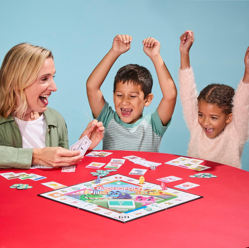 Hasbro - MONOPOLY JUNIOR - 2 JEUX en 1 ( Bilingue ) ( rafraîchir )
