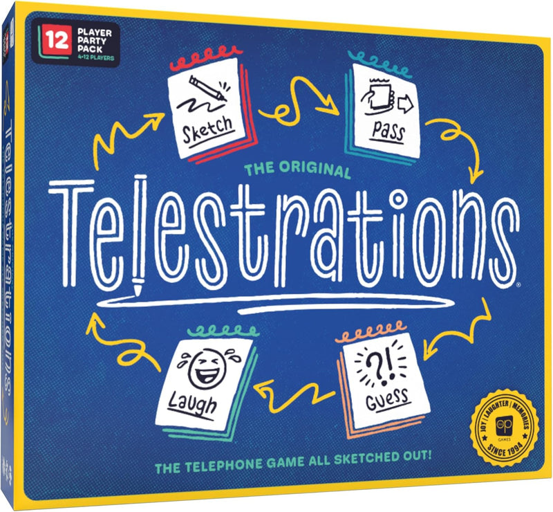 USAopoly - Telestrations | 12 Player Party Pack Game