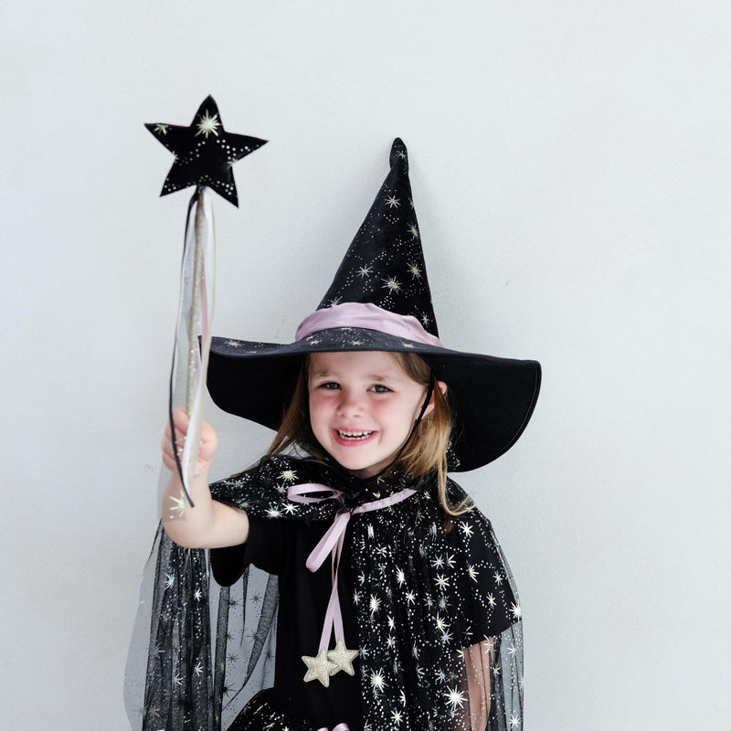Mimi & Lula Agatha Velvet Witch Wand, 41 cm