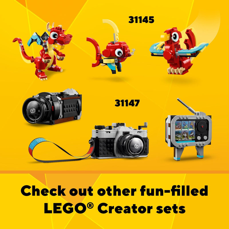 LEGO Creator 3 in 1 Flatbed Truck with Helicopter 31146