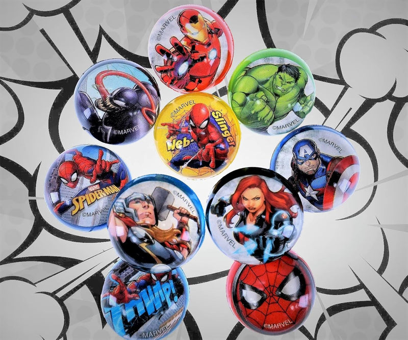 JA-RU - MARVEL - 5pk HI BOUNCER BALL ASST