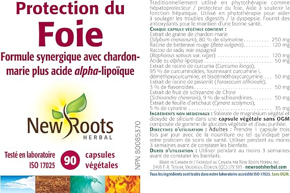 New Roots Herbal - Liver Protection 90 Capsules