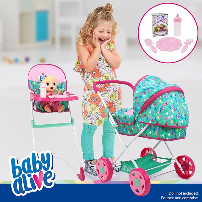 Baby Alive - Travel N' Feed Set (7-Piece Set)