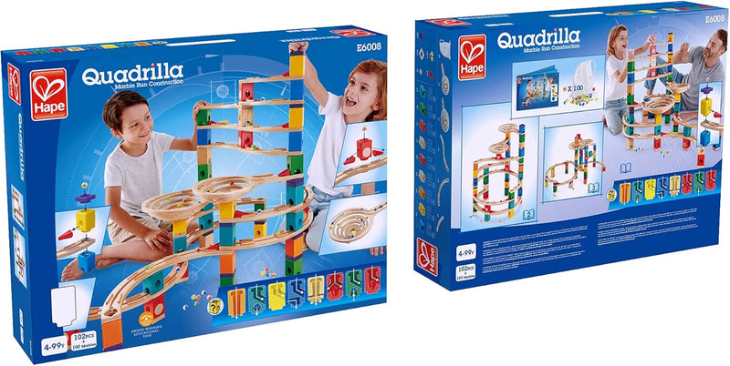 Hape - The Ultimate Quadrilla Wooden Marble Run