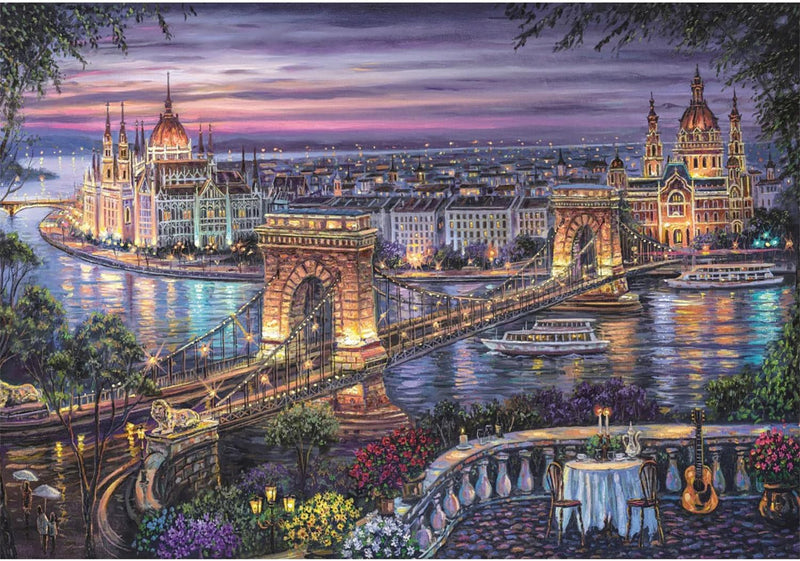 Clementoni - PZ1000: LIGHTS OF THE DANUBE