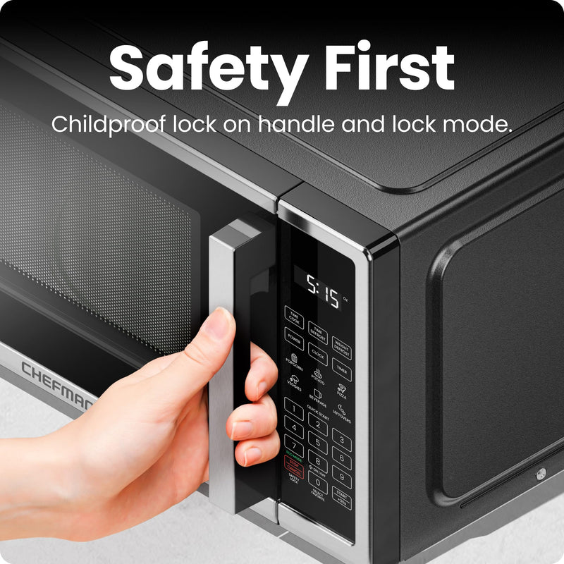 Chefman RJ55-SS-7 0.7 cu ft 700 W Microwave
