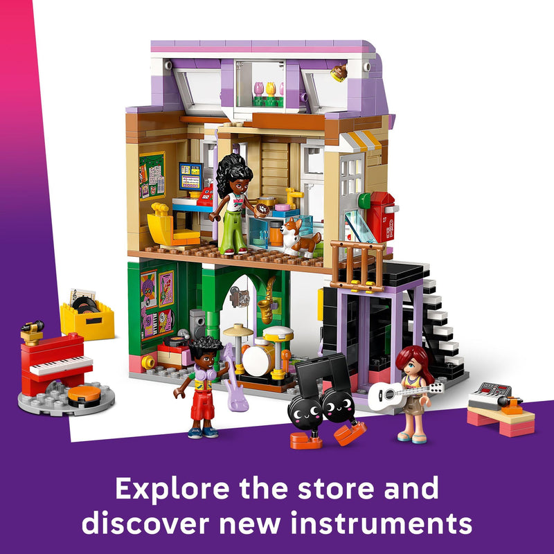LEGO Friends Music Store & Apartment 42653