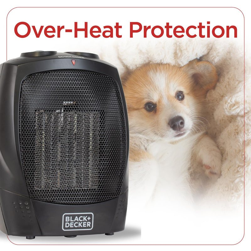 BLACK+DECKER - BHDC201 - Portable Desktop Heater