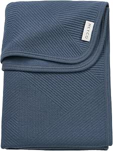 Meyco Baby - Blanket Pure Flannel Indigo | 100 x 150 cm