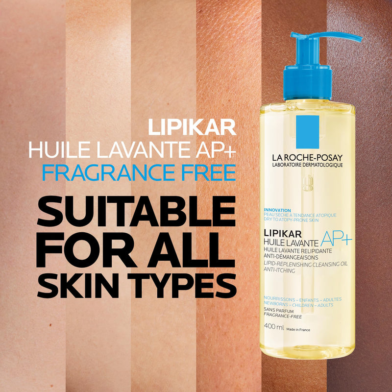La Roche-Posay - Lipikar Oil AP+ - Cleansing Oil - 400 mL