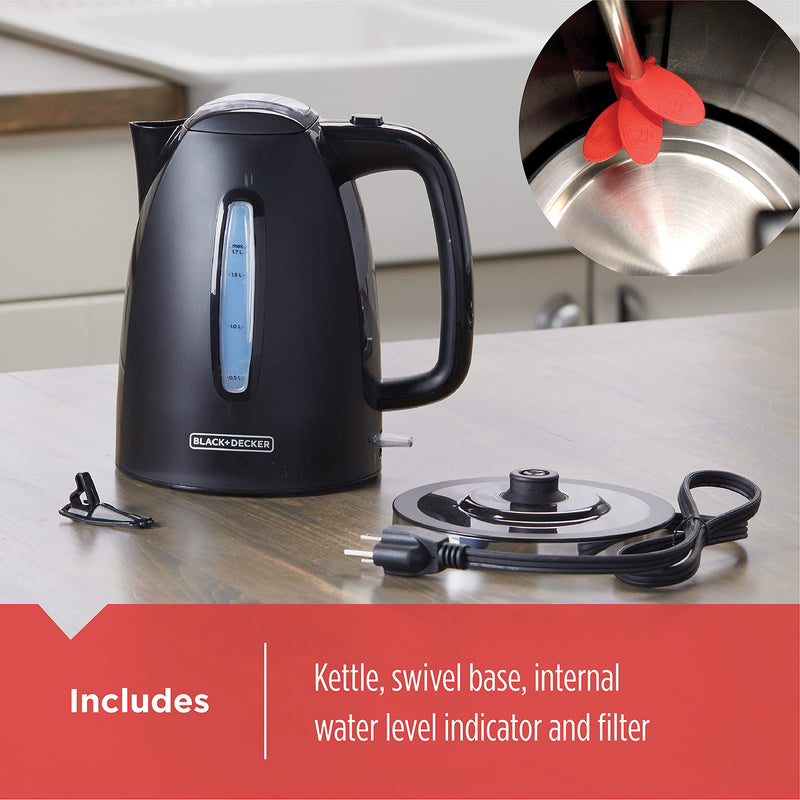 BLACK+DECKER - KE1550B - Electric Kettle | 1.7 L