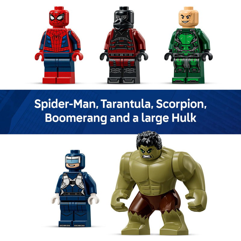LEGO Marvel Spider-Man vs Hulk Epic Clash 76350