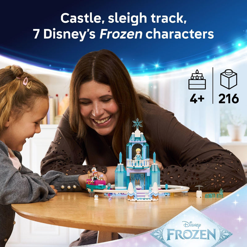 LEGO Disney Frozen Elsa's Ice Castle & Snow Ride Adventure 43281