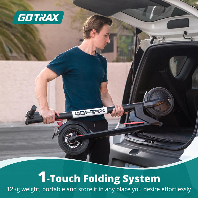 GOTRAX - GXL V2 Electric Scooter | 8.5 in / 21.6 cm Tires