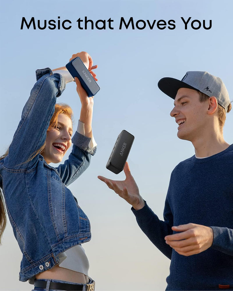 Soundcore 2 Portable Bluetooth Speaker A3105, Black