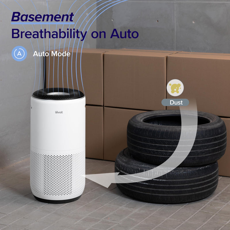 Levoit Core 400S-P Smart Air Purifier, White