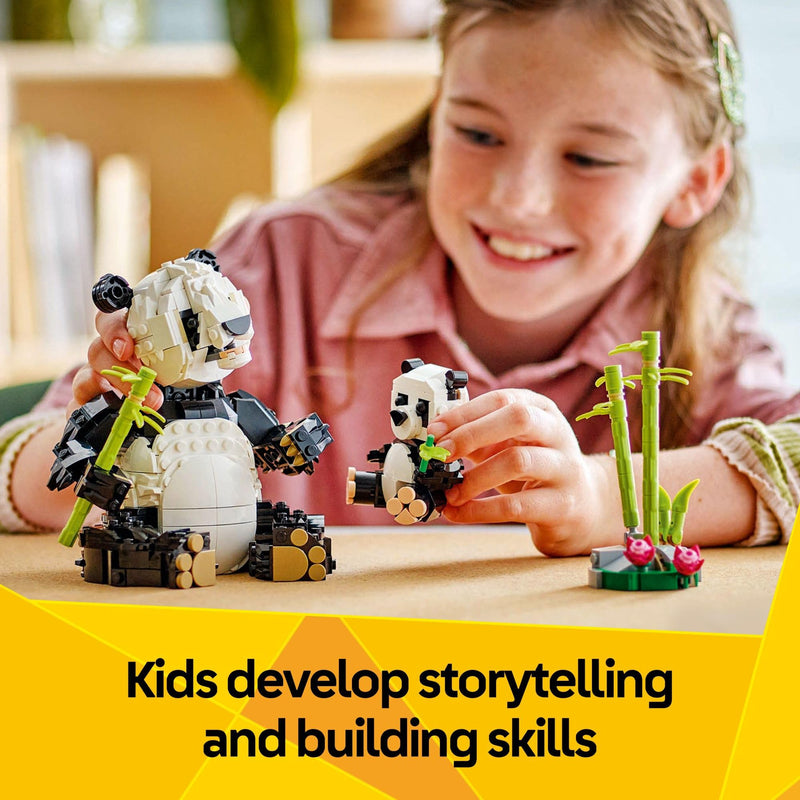 LEGO Creator 3 in 1 Wild Animals Panda Family 31165