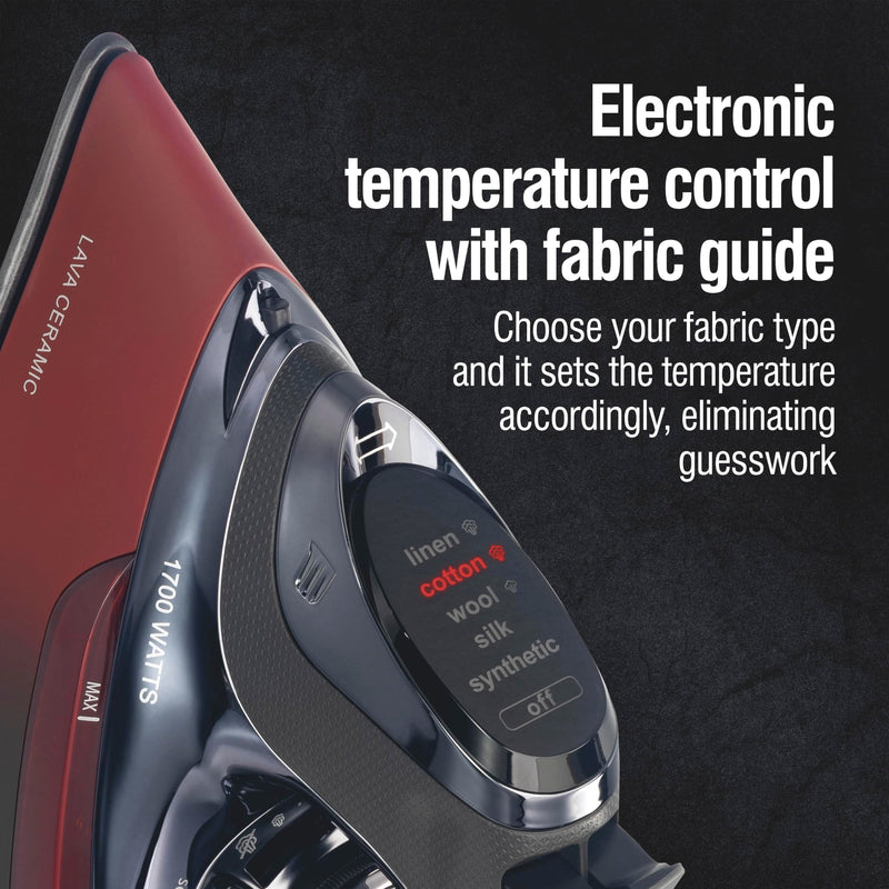 CHI - 13113 - 1700 W Steam Iron - Black