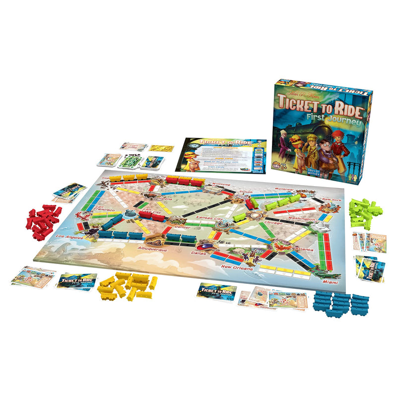 Ticket to Ride: First Journey, English Edition
