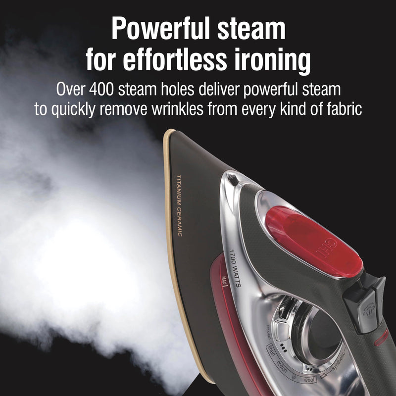 CHI - 13106 - 1700 W Steam Iron - Silver