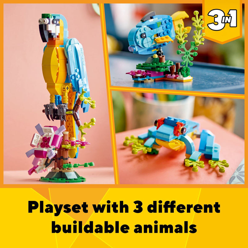 LEGO Creator 3 in 1 Exotic Parrot 31136