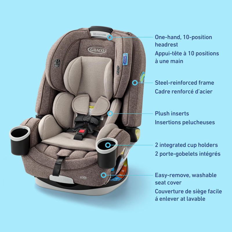 Graco - 4Ever 4-in-1 Car Seat - Hancock