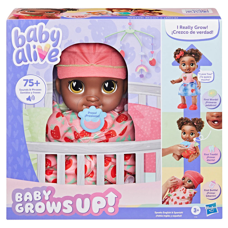 Hasbro - Baby Alive - Baby Grows UP Blkh - Berry