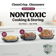 Ninja – Crispi Pro AS101CRS Glass Air Fryer – Rose Quartz – product image 5