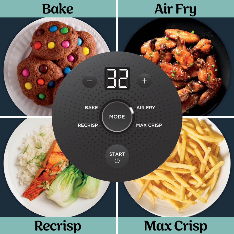 Ninja – Crispi FN101CGY Portable Glass Air Fryer – Cyberspace – product image 9