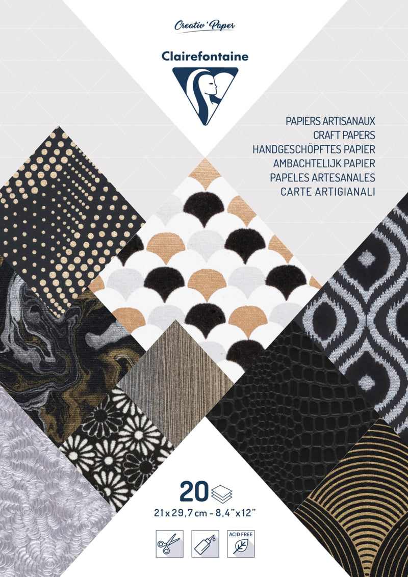 Clairefontaine - A4 Black & White World Paper